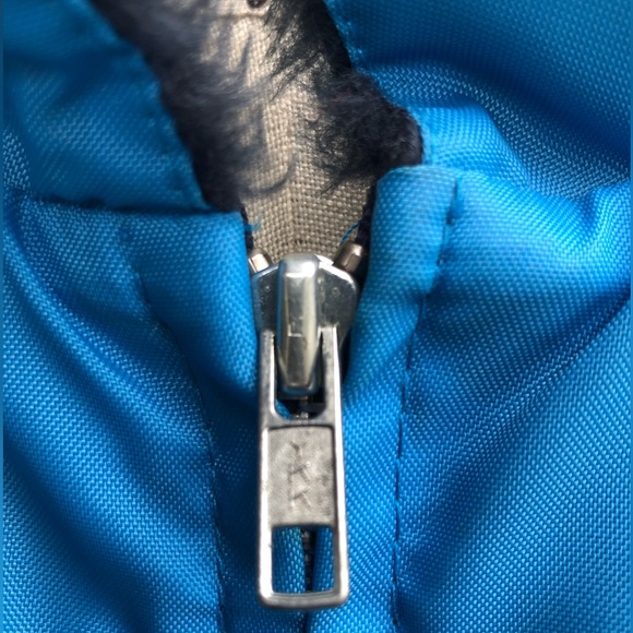 Vintage 70s Ford Mustang Cobra Shelby Snake Racing Jacket Performance Blue XL - Picture 16 of 17